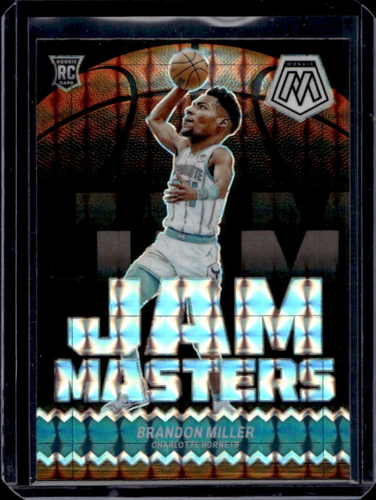 2023-24 Mosaic Brandon Miller Jam Masters RC Rookie #1 Hornets