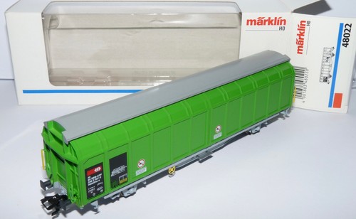Märklin H0 48022 ++ Schiebewandwagen Hbbillns-x 007-0 der SBB in OVP ++ #C4_419 | Condition: Gebraucht