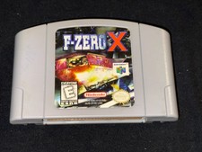 F-Zero X (Nintendo 64, 1998) Cleaned / Tested / Authentic - N64