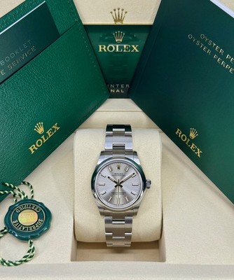 Unworn 2026 Rolex Oyster Perpetual 31mm, Stainless Steel, Silver, 277200-0001