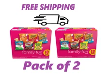 2 pack Frito-Lay Family Fun Mix Variety Pack Snack Chips, 18 Count Multipack