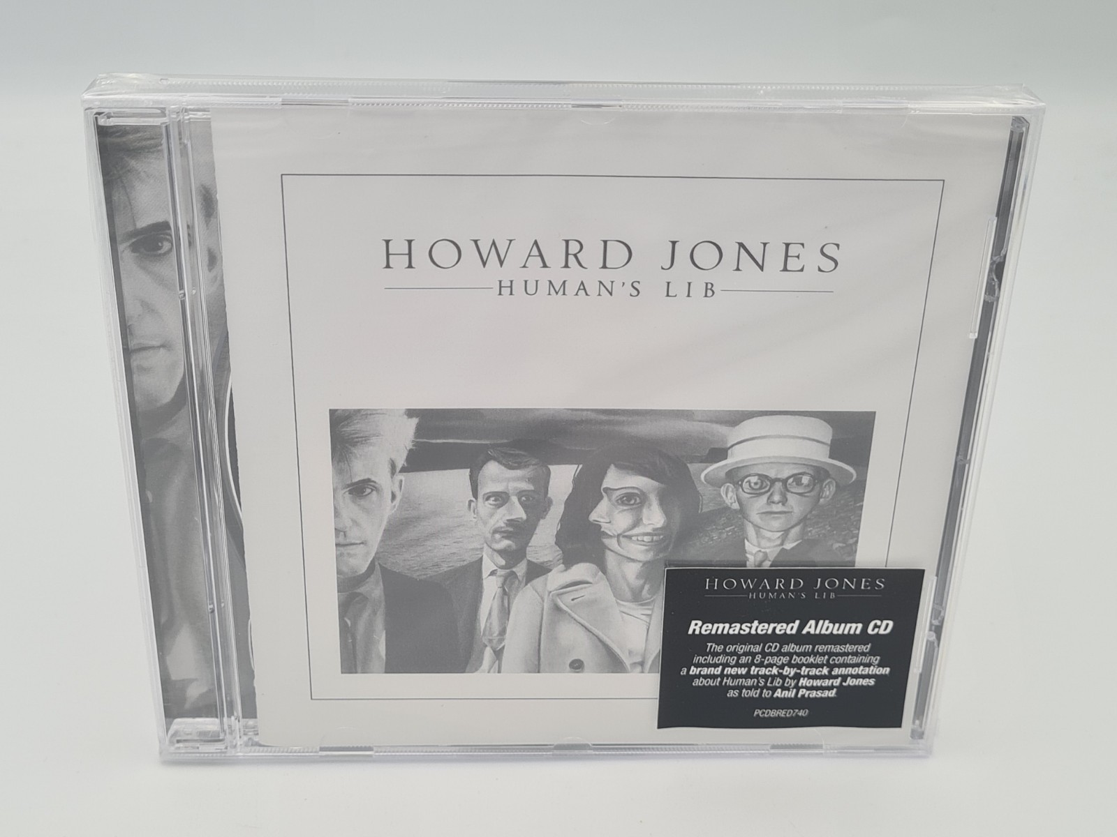 New & Sealed Howard Jones - Human's Lib Remastered Cd Album Cherry Red