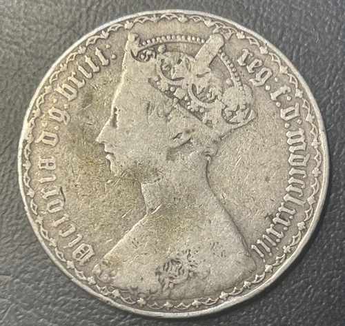 Photo of a 1883 Victoria Florin from an eBay listing that sold on Jun 21, 2026