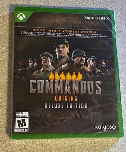 Commandos Origins Deluxe Edition Xbox Series X New Kalypso 6001878 848466001878