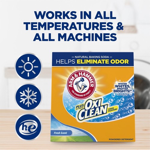 OxiClean Powder Laundry Detergent Fresh Scent 115 Loads Stain Remover HE Safe - Picture 12 of 12