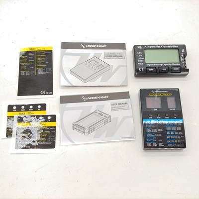 Hobbywing EZRun Max G2 Series Programming Card +Capacity Controller LiPo Checker