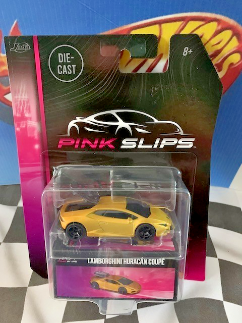 Jada Toys 2023 Pink Slips Lamborghini Huracan Coupe GOLD 1/64