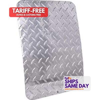 Allstar ALL44175, One Natural Aluminum Alum Mud Cover Aero Performance Parts - Picture 1 of 10
