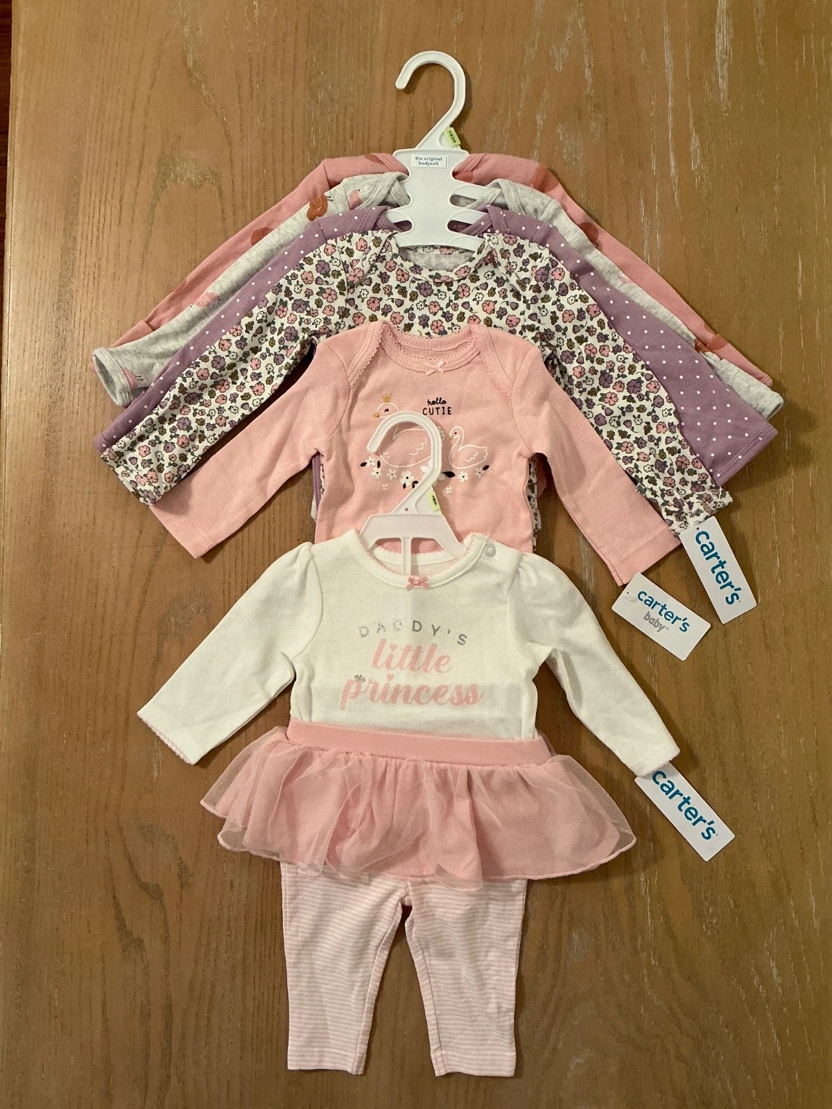 New! Carter's Infant Girl Clothing Lot of 7 Size 3 Months