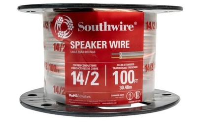 South Wire 14 2 100 Ft Speaker Cable 14 Gauge AWG ROHS UL 56650805 USA MADE VER.