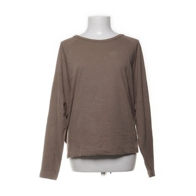 Thom Krom, Langarmshirt, Größe: M, Beige, Baumwolle/Leinen, Einfarbig #BCz
