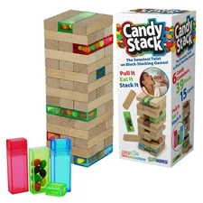Wooden Blocks Stacking Game, Tumbling Tower and Balance Game, Family & Party ...