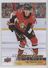 2017-18 Upper Deck UD Canvas Young Guns Filip Chlapik #C213 hj3