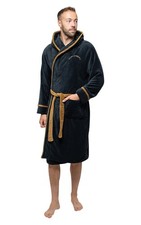 Black Sabbath Bathrobe US Tour 78 Logo Official Black super soft fleece Unisex