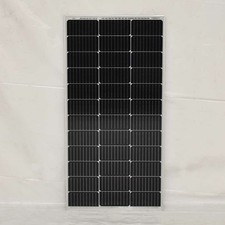 RV Solar Panel Monocrystalline 12V 110W 9.62A Roof Mount