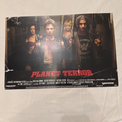 Planet Terror 12x18 Limited Edition NECA Promotional Poster Robert Rodriguez
