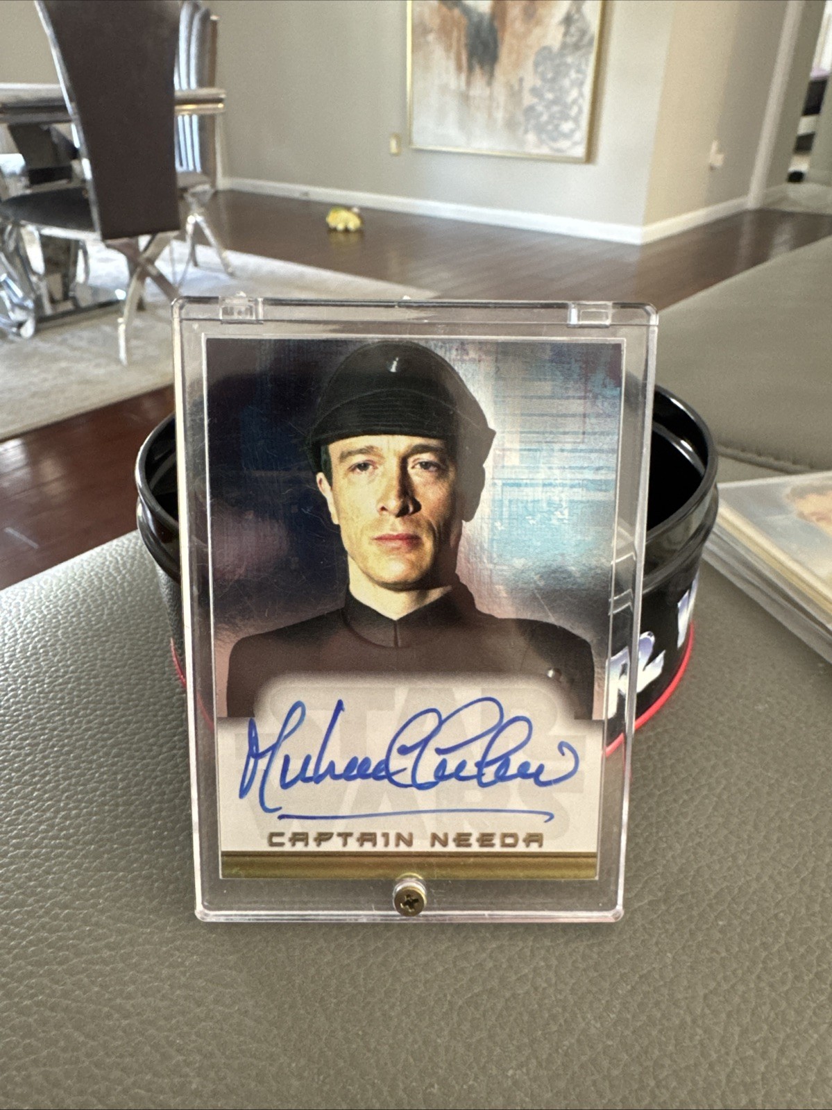Michael Culver Star Wars 2001 Topps Evolution Autograph trading card — raw and PSA graded price guide