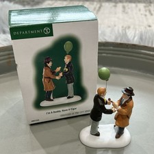 Department 56 - Christmas In The City "I'm A Daddy, Have A Cigar" - New In Box