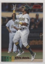 2020 Topps Stadium Club Red Foil Khris Davis #228 n1u