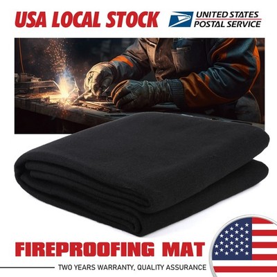 FOR Fireplace Table gas ducts 39.4'' X 39.4'' Flame Resistant Insulation Pad