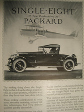 4x Original 1920s Rare Automobile Ads LAFAYETTE DODGE PACKARD FRANKLIN 7x10"