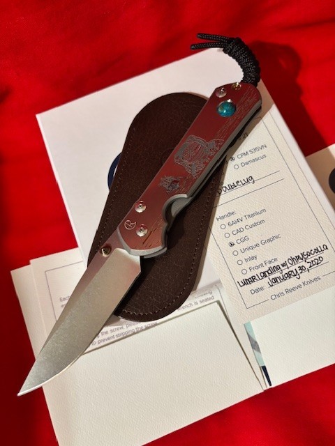 Chris Reeves L21-1260 Large Sebenza 21 CGG “Lunar Landing” | eBay