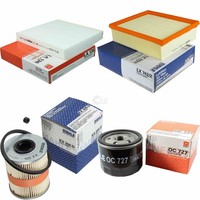 Mahle Kraftstofffilter KX 206D Innenraum LA 136 Luft LX 742/2 ÖLfilter OC 727