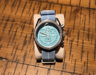 moonswatch 中古品 Mission to Uranus OMEGA x Swatch MoonSwatch - Mission to Uranus - Steel Metal