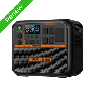 BLUETTI AC200PL 2304Wh 2400W Power Station LiFePO  Battery for Backup/RV Trip