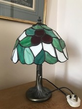 Tiffany-Style Table Lamp Handcrafted Stained Glass Lamps Desk SPARES REPAIRS