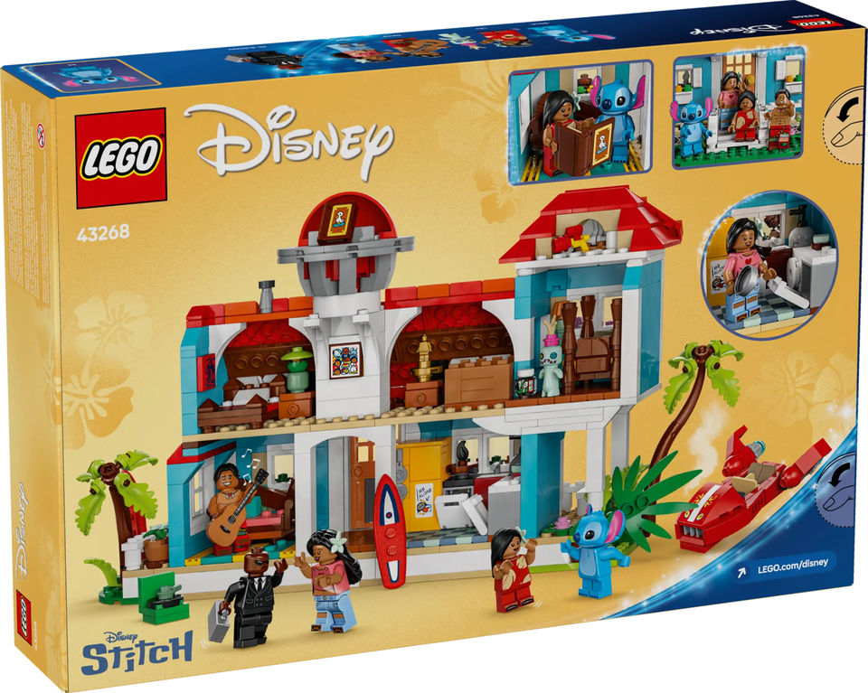 LEGO Disney 43268 Lilo and Stitch Beach House New Factory Sealed | eBay