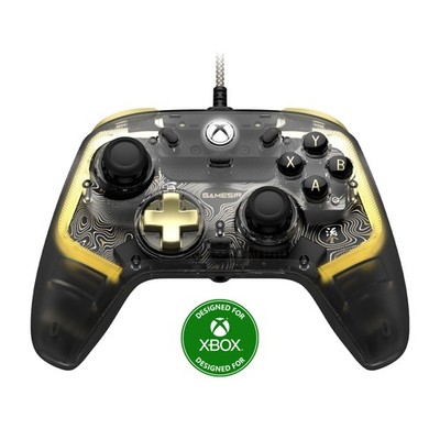 GameSir Kaleid Flux Transparent Wired Controller- Gaming Controller Gelb 