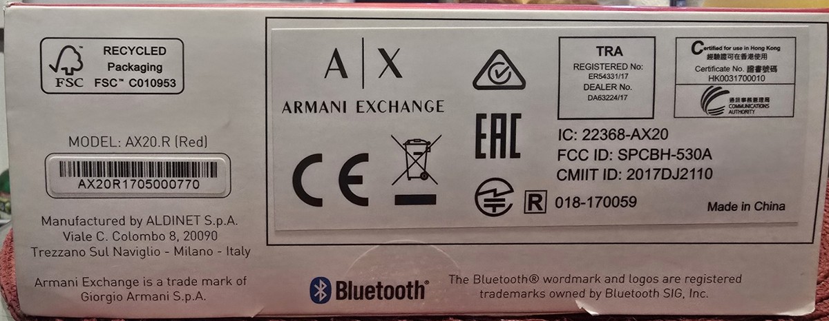 ARMANI EXCHANGE HEADPHONES | eBay