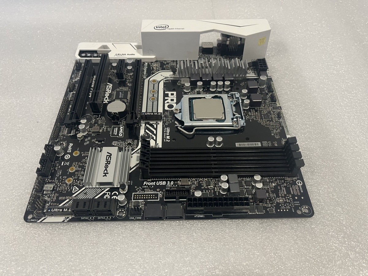 ASRock B250M Pro4 LGA 1151 Intel Motherboard W/ I/O Shield, Intel