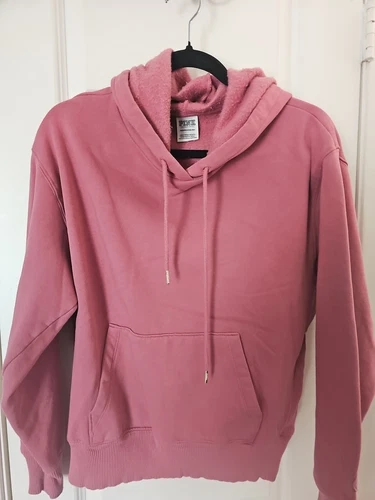 UNDERCOVER Felpa con cappuccio maglione Victoria's Secret rosa rosa Taglia XS
