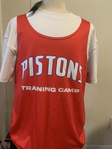 Men’s XL Todd Patrick Detroit Pistons Collab NBA Jersey With Shirt Rare - Picture 14 of 23