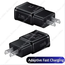 2x Fast Charging Block USB Adaptive Fast Charger Box Android Cell Phone Tablet