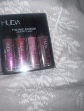 HUDs Beauty Mini Liquid Lipstick In the Shade Red