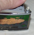 Vtg. Crossway Airport Inn & Airport Lanes Lighter - Miami, FL — photo 3