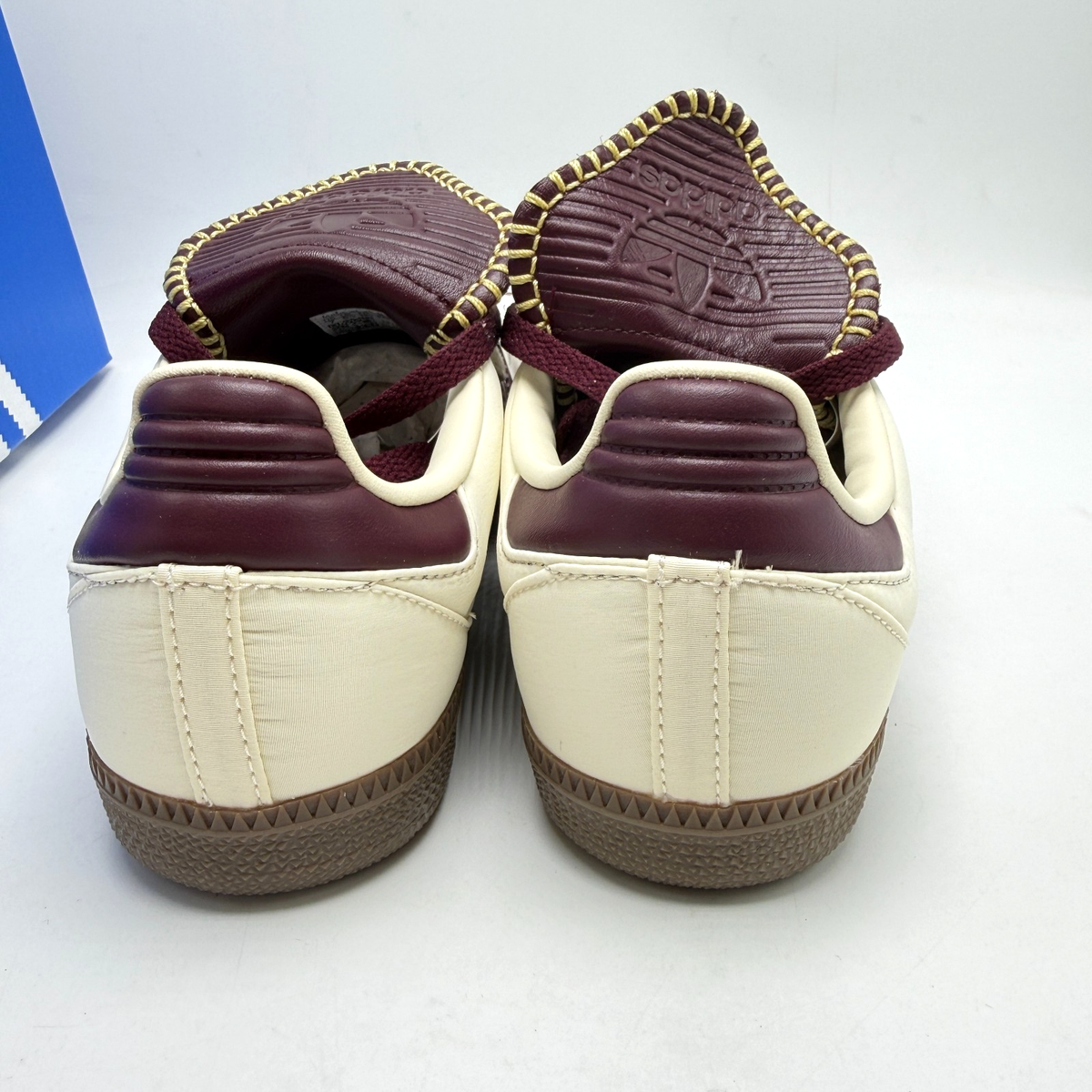 Adidas Samba Long Tongue Cream White / Maroon (Women's) IH9045 sz