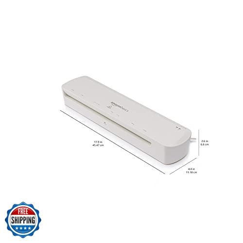 Amazon Basics Macchina per Laminazione Termica 12 Pollici, Facile da Usare per Casa Ufficio  - Foto 4 di 5