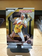 2024 Panini Prizm Monopoly Rickea Jackson Rookie Insert #WNBA25 LA Sparks RC