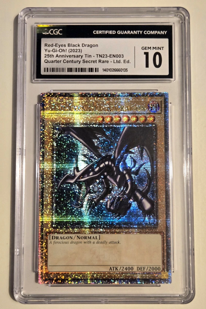 Red Eyes Black Dragon Yu-Gi-Oh! TCG Secret Rare Individual