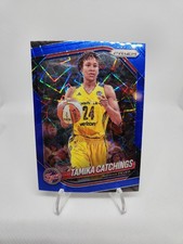 Tamika Catchings 2025 Panini Prizm WNBA Blue Velocity Lazer Prizm Indiana Fever