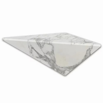 FlexStone 10  Shave Shelf Calcutta Gold Faux Marble Corner Foot Rest