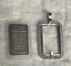 Johnson Matthew 5 grams.  99 fine silver ingot bar,vintage sealed,163287