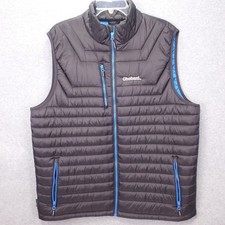 Stormtech PFV-2LE Gravity Thermal Vest Men’s 2XL Black Blue Puffer Gilet