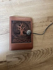 Oberon Design World Tree Small Journal In Saddle 