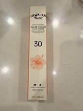 HAWAIIAN TROPIC Sheer Touch Face Sunscreen Serum SPF 30-Hyaluronic Acid - 1.4 Oz
