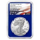 Presale - 2026-W $1 1-oz Proof American Silver Eagle NGC PF69UC ER Flag Label